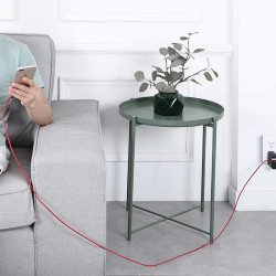 AUKEY CB-AL01 R�d OEM U SB - Lightning Nylon Ca