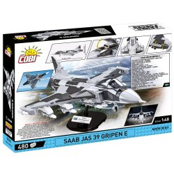 Bricks Armed Forces SAAB Jas 39 Gripen E 480 blokke