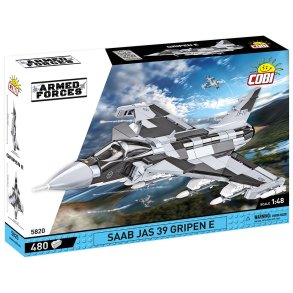 Bricks Armed Forces SAAB Jas 39 Gripen E 480 blokke