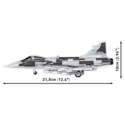 Bricks Armed Forces SAAB Jas 39 Gripen E 480 blokke