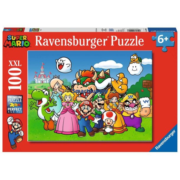 Puzzle 100 elementer XXL Super Mario