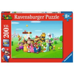 Puzzle 200 elementer XXL Super Mario