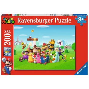 Puzzle 200 elementer XXL Super Mario