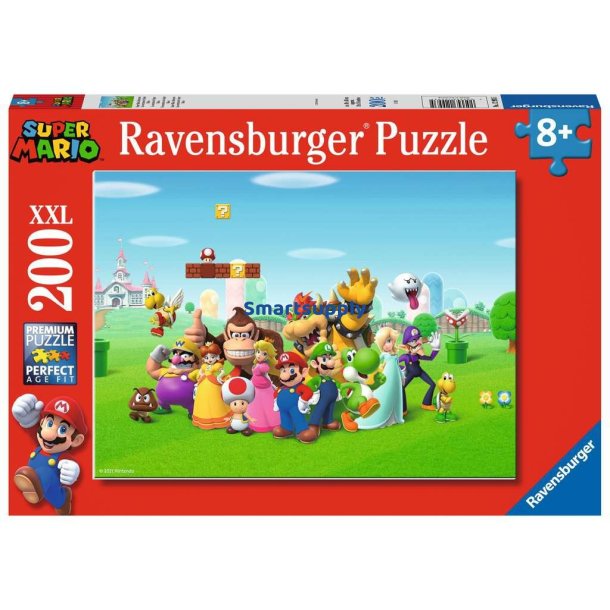 Puzzle 200 elementer XXL Super Mario