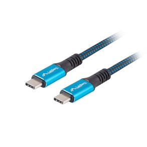 USB-C M/M USB4 1.2m 100W 8K 60HZ sort-bl�