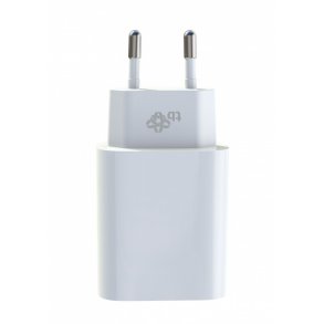 Universal oplader 2x3A USB C + USB A Power Delivery hvid