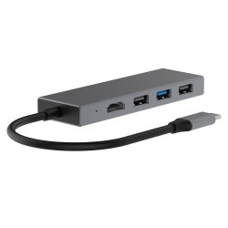 Adapter HUB USB C 7i1 - HDMI, USBx3, PD, SD/TF