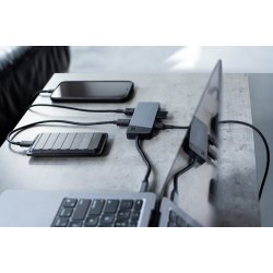 Hub adapter USB-C Connect 3xUSB 3.1 HDMI 4K 60Hz USB-C PD 85W
