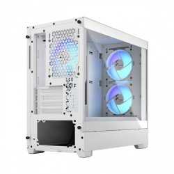 PC kabinet Pop Mini Air TG Clear Tint RGB hvid