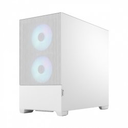 PC kabinet Pop Mini Air TG Clear Tint RGB hvid