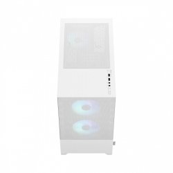 PC kabinet Pop Mini Air TG Clear Tint RGB hvid