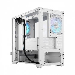 PC kabinet Pop Mini Air TG Clear Tint RGB hvid