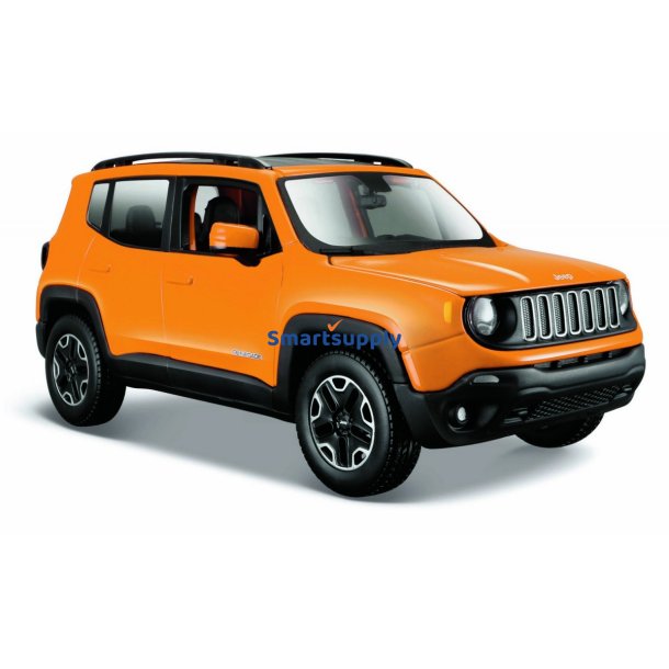 Model Jeep Renegade orange 1/24