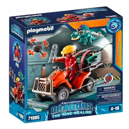 Dragons 71085 Icaris Quad &amp; Phil figurines�t