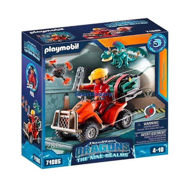 Dragons 71085 Icaris Quad & Phil figurines�t