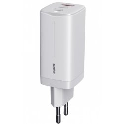 Lader ILUC65 GaN 65W USB-C hvid