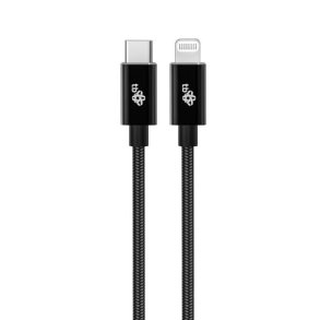 Lightning MFi Kabel - USB C sort 1m