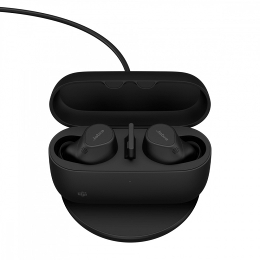 Jabra Evolve2 Buds USB-A MS Tr�dl�s Opladerpad