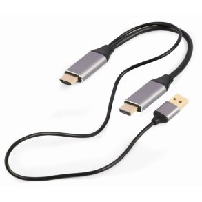 Adapter HDMI til DP 4K M 60Hz USB-A drevet