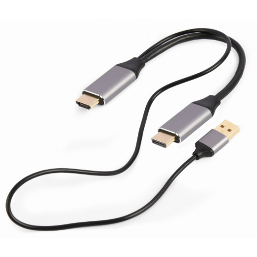 Adapter HDMI til DP 4K M 60Hz USB-A drevet