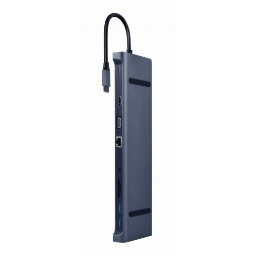 Hub USB-C PD GbE VGA HDMI 3xUSB 3.1 kort