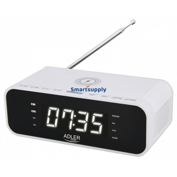 Clockradio AD 1192W hvid