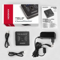 Docking Station ADSA-M2C, USB-C 3.2 Gen 2 - 2x M.2 NVMe SSD KLON MASTER