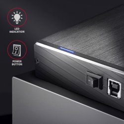 Ekstern ALINE Box EE35-XA3 USB 3.2 Gen 1 - SATA 3.5 tommer