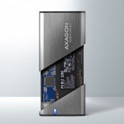 ALU boks EEM2-SG2 USB-C 3.2 Gen 2 - M.2 NVMe / SATA SSD 30-80mm