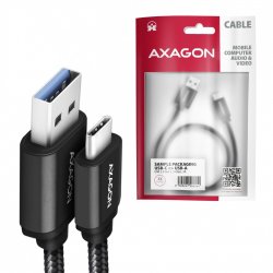 AXAGON BUCM3-AM20AB wire USB-C - USB-A 2m