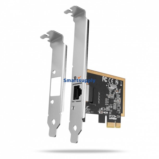 PCI-Express PCEE-GRF Gigabit Ethernet Realtek 8111F + LP