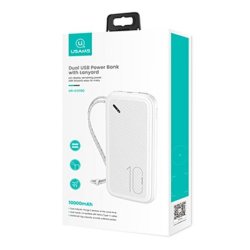 Powerbank PB56 10000mAh 2xUSB Hvid