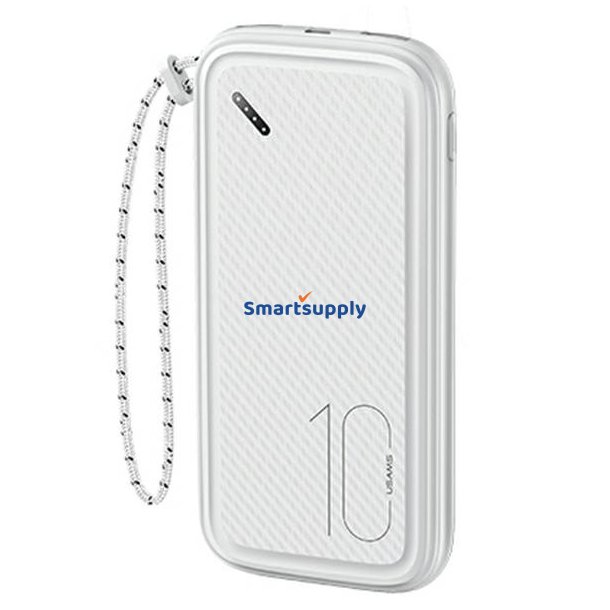 Powerbank PB56 10000mAh 2xUSB Hvid