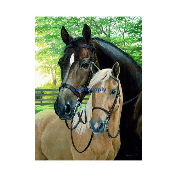 Diamant mosaik - Heste