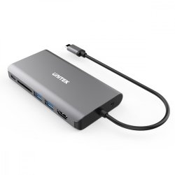 HUB 8-i-1 USB-C 3.1; PD 100W; D1019B
