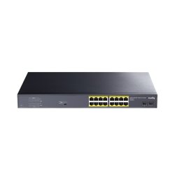 Switch GS1020PS2 16xGE PoE+ 200W 2xSFP