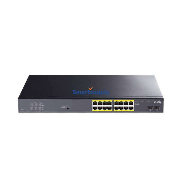 Switch GS1020PS2 16xGE PoE+ 200W 2xSFP