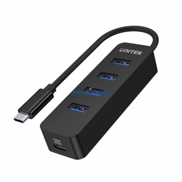 HUB USB-C; x USB 3.1; Aktiv; 10W; H1117B