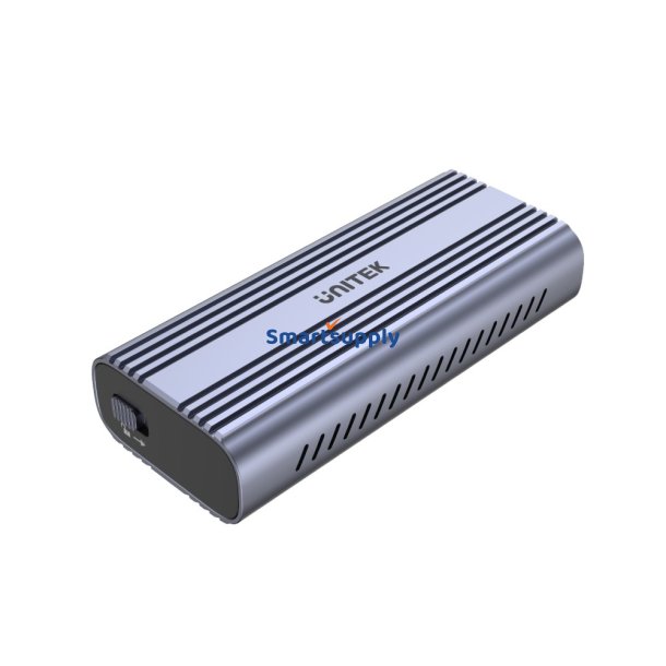 SolidForce USB-C til M.2 SSD(NVMe/SATA) Enclosure