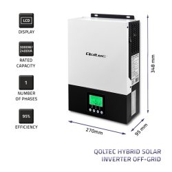 Hybrid sol inverter Off Grid 2.4kW, 80A