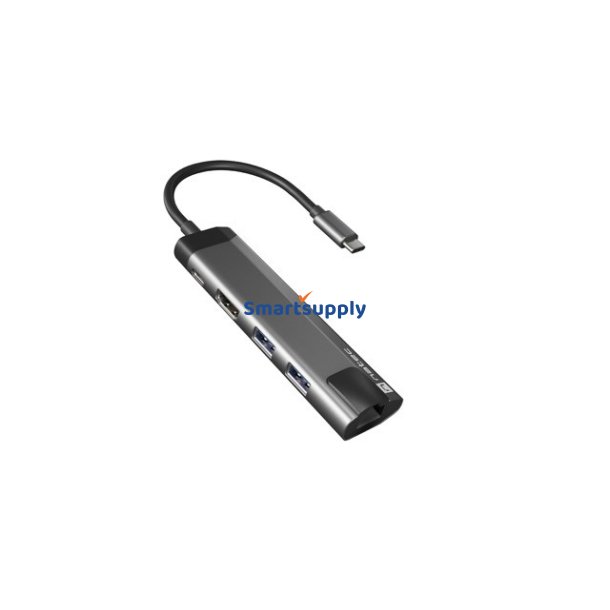 Multi Port Fowler Go USB-C PD, 2x USB 3.0