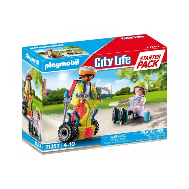 Figures City Life 71257 Starter Pack Redningspakke med Balance Racer