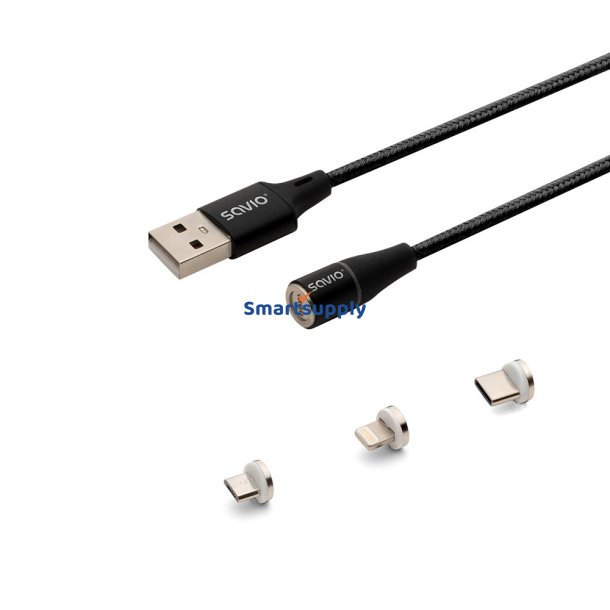 Kabel USB 3w1 1m CL-152