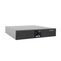 UPS On-Line rack On-Line 1000VA 4 x IEC C13 USB-B LCD metal kabinet