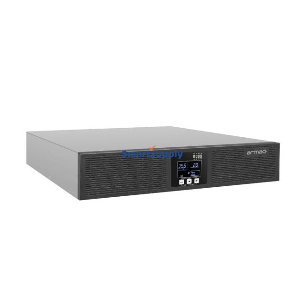 UPS On-Line rack On-Line 1000VA 4 x IEC C13 USB-B LCD metal kabinet