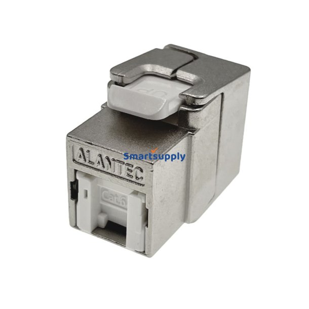 RJ45 cat.6A PoE+ STP keystone modul