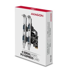 AXAGON PCEA-S4N, PCIe-controller 4x RS232