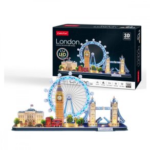Puzzle 3D City line - London led