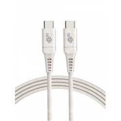USB C - USB C Kabel 1m. �kologisk materiale 2.0 3A