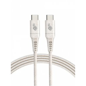 USB C - USB C Kabel 1m. �kologisk materiale 2.0 3A
